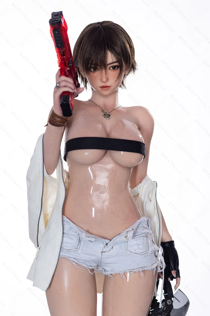 155cm (5ft1) E-Cup Lightweight Silicone Sex Doll Linaihui, ROS Head
